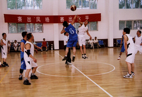 琪邦內(nèi)部籃球賽，關(guān)注職工身心健康